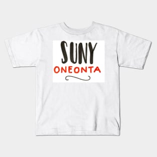 SUNY Oneonta Kids T-Shirt